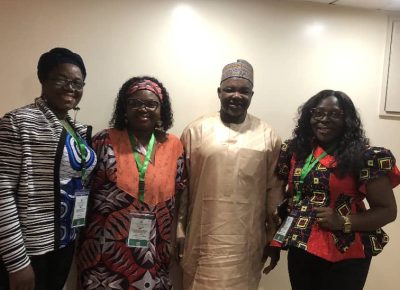 Havilla staff with sec. general